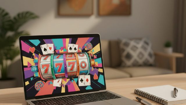 Intobet casino kampanyaları ve oyun seçenekleri hakkında ayrıntılı bilgiler içeren masaüstü düzeni